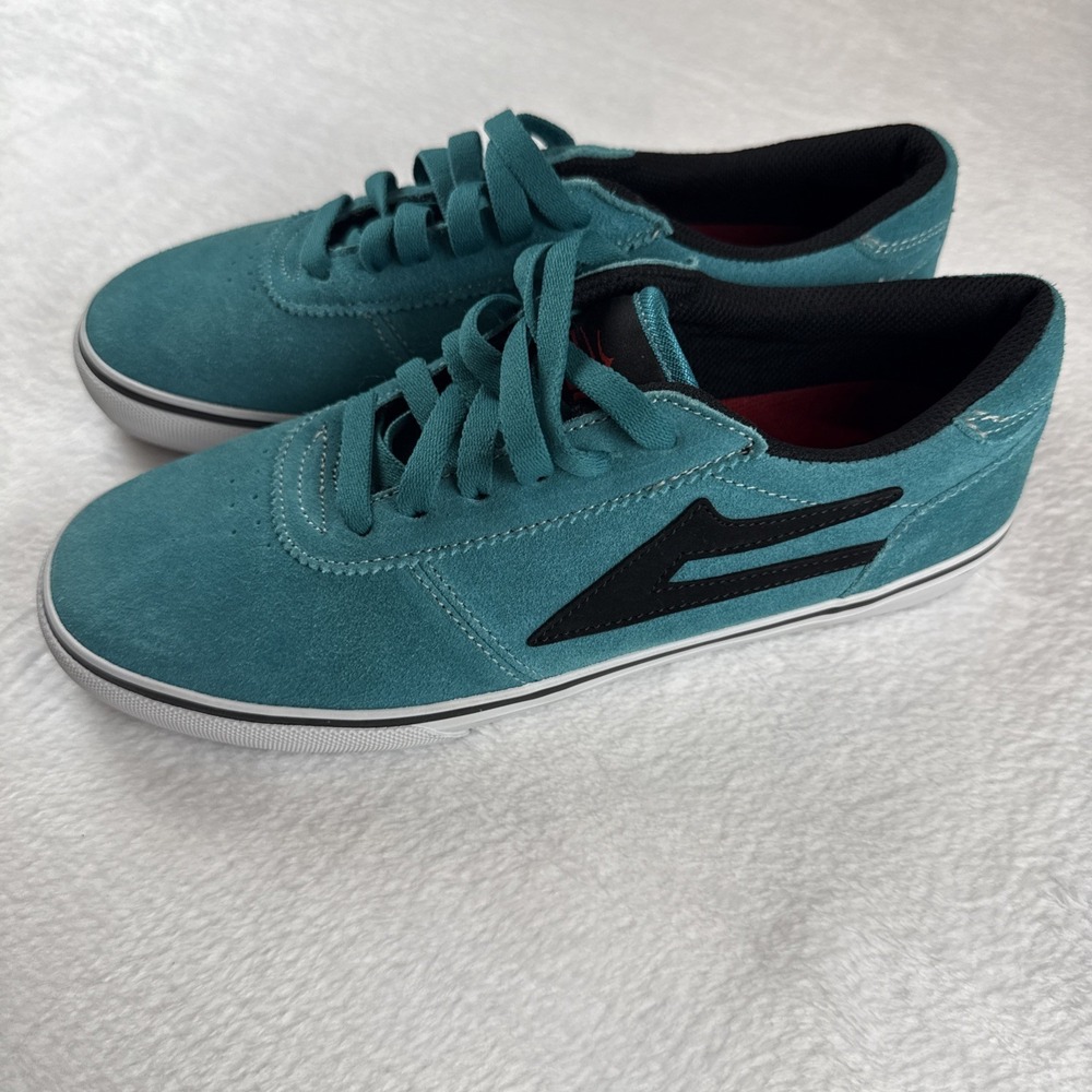 Lakai Suede Skate Shoes Manchester‎ Mens Size 7.5 Teal NEVER WORN